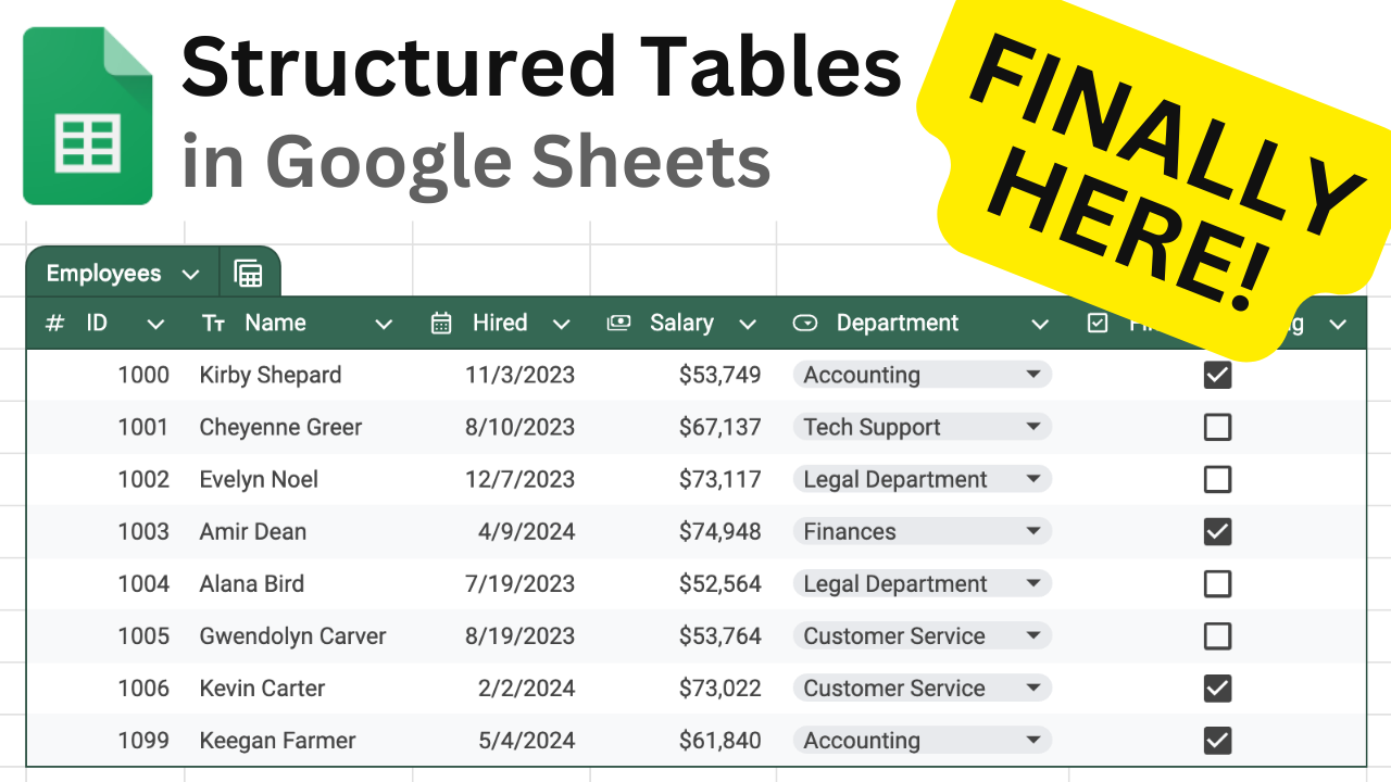 table